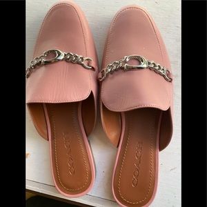 Coach Mules - New, tried on, never worn size 7
